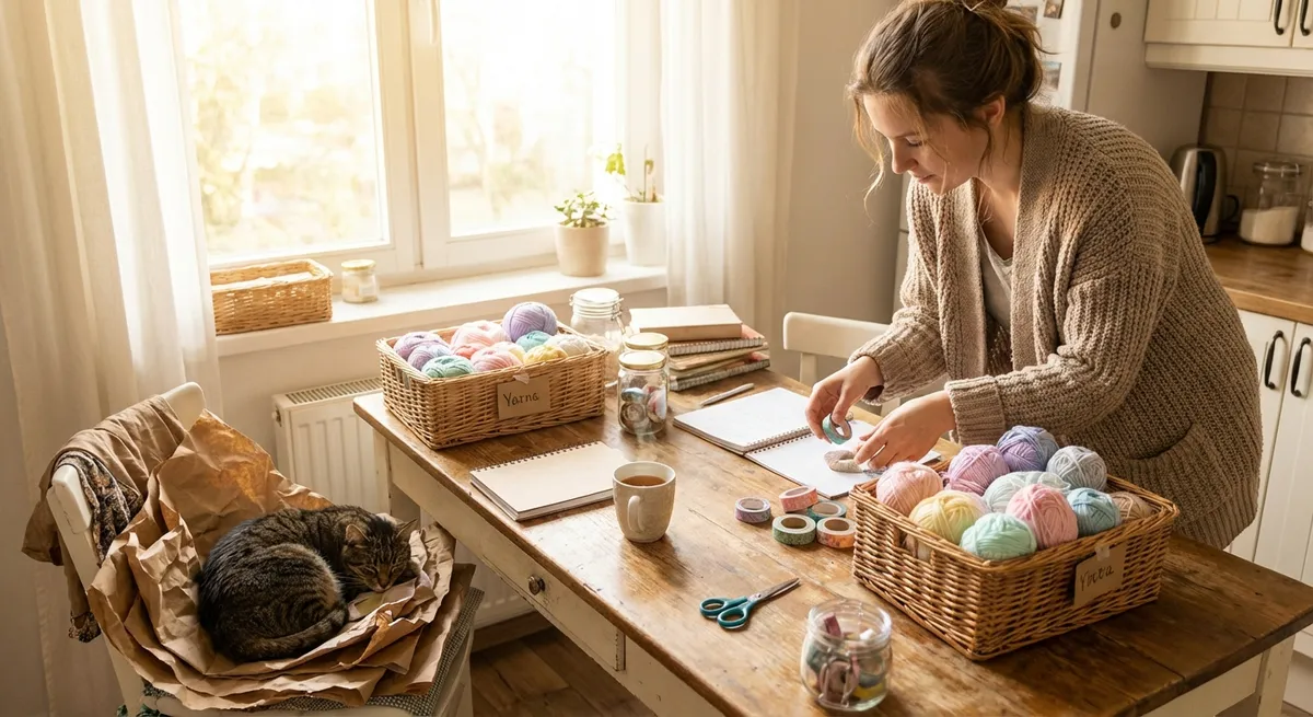 Low-Stress Crafting: Simple DIY Habits That Make Creating Feel Easy