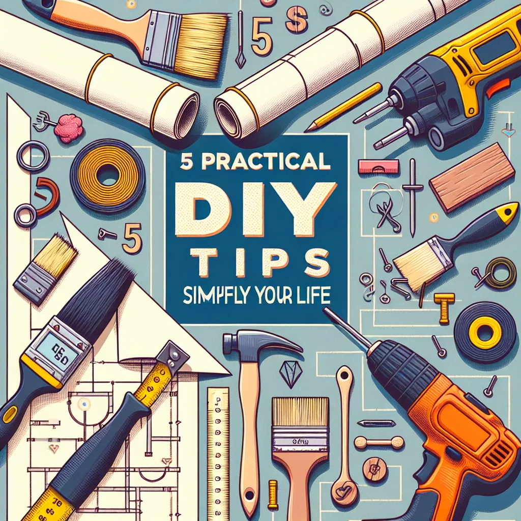 5 Practical DIY Tips to Simplify Your Life