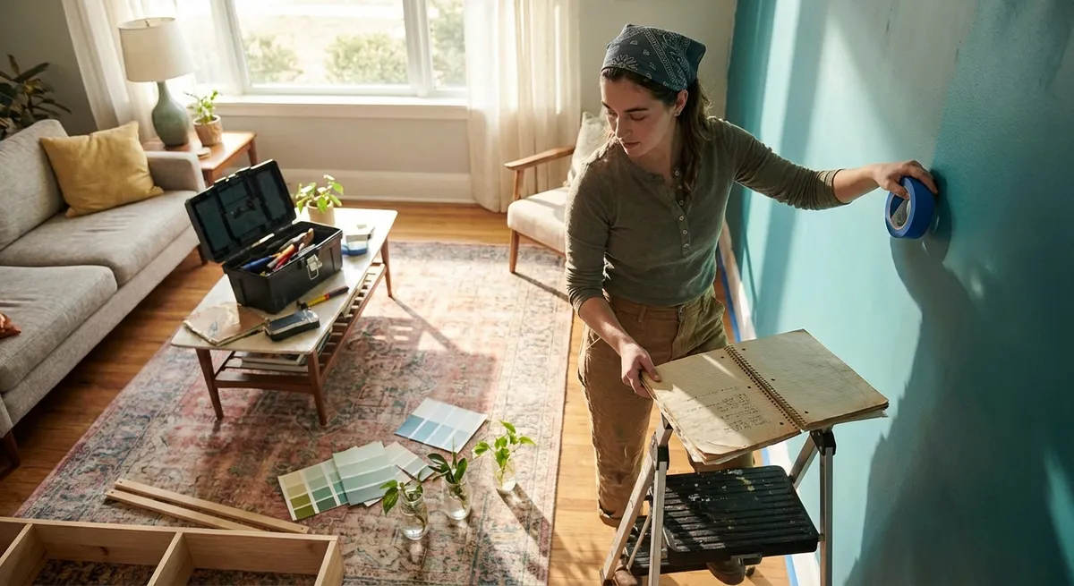 Home Projects That Actually Happen: DIY Steps You Can Start Today