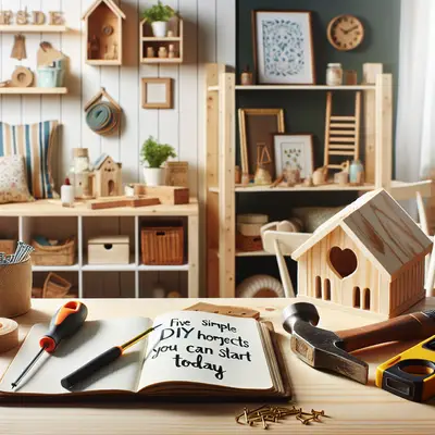 Five Simple DIY Home Projects You Can Start Today